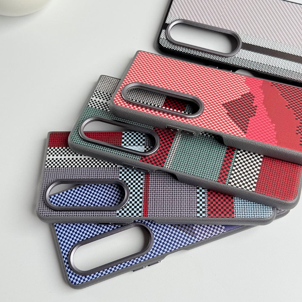 FRATO Fold 4 Collections Samsung Galaxy Z Fold 4 Aramid Designer Cover