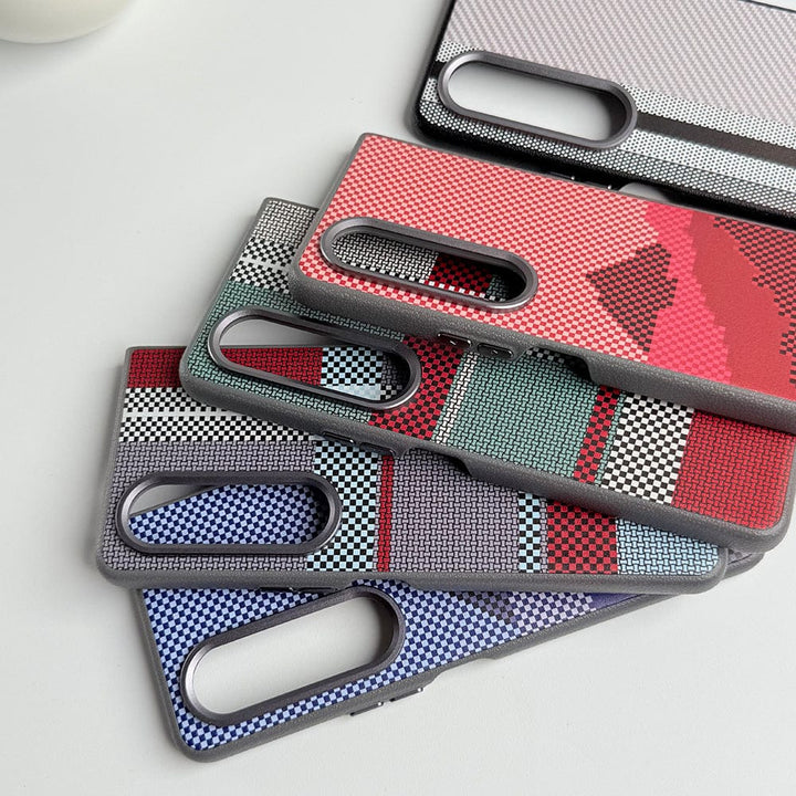 FRATO Fold 4 Collections Samsung Galaxy Z Fold 4 Aramid Designer Cover