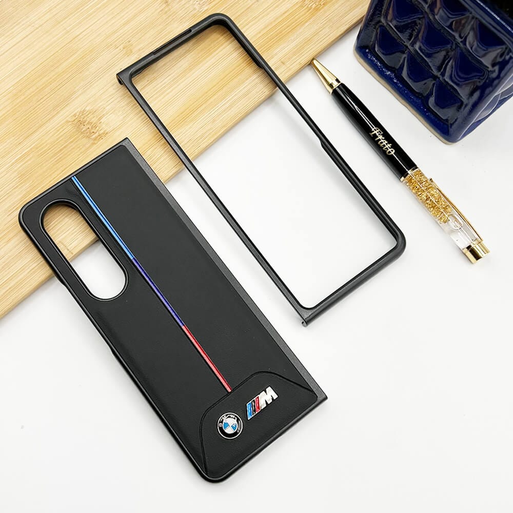 FRATO Fold 4 Collections Samsung Galaxy Z Fold 4 BMW & M Performance Logo Design Case Cover