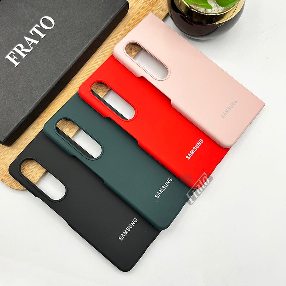 FRATO Fold 4 Collections Samsung Galaxy Z Fold 4 Soft Liquid Silicone Case Cover