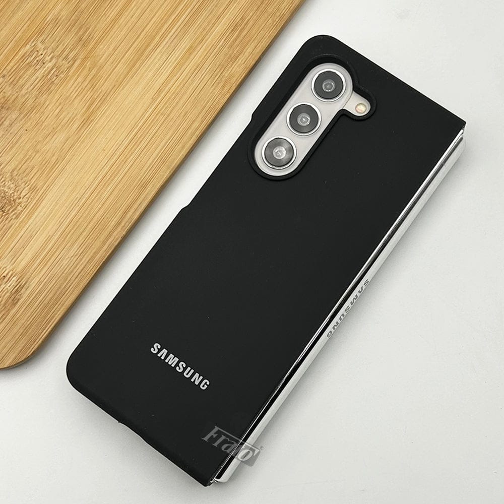 FRATO Fold 5 Collection Black Samsung Galaxy Z Fold 5 Liquid Silicone Case Cover
