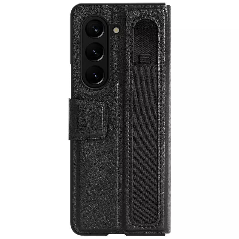 FRATO Fold 5 Collection Black Samsung Galaxy Z Fold 5 Nillkin Aoge Leather Cover Case Cover