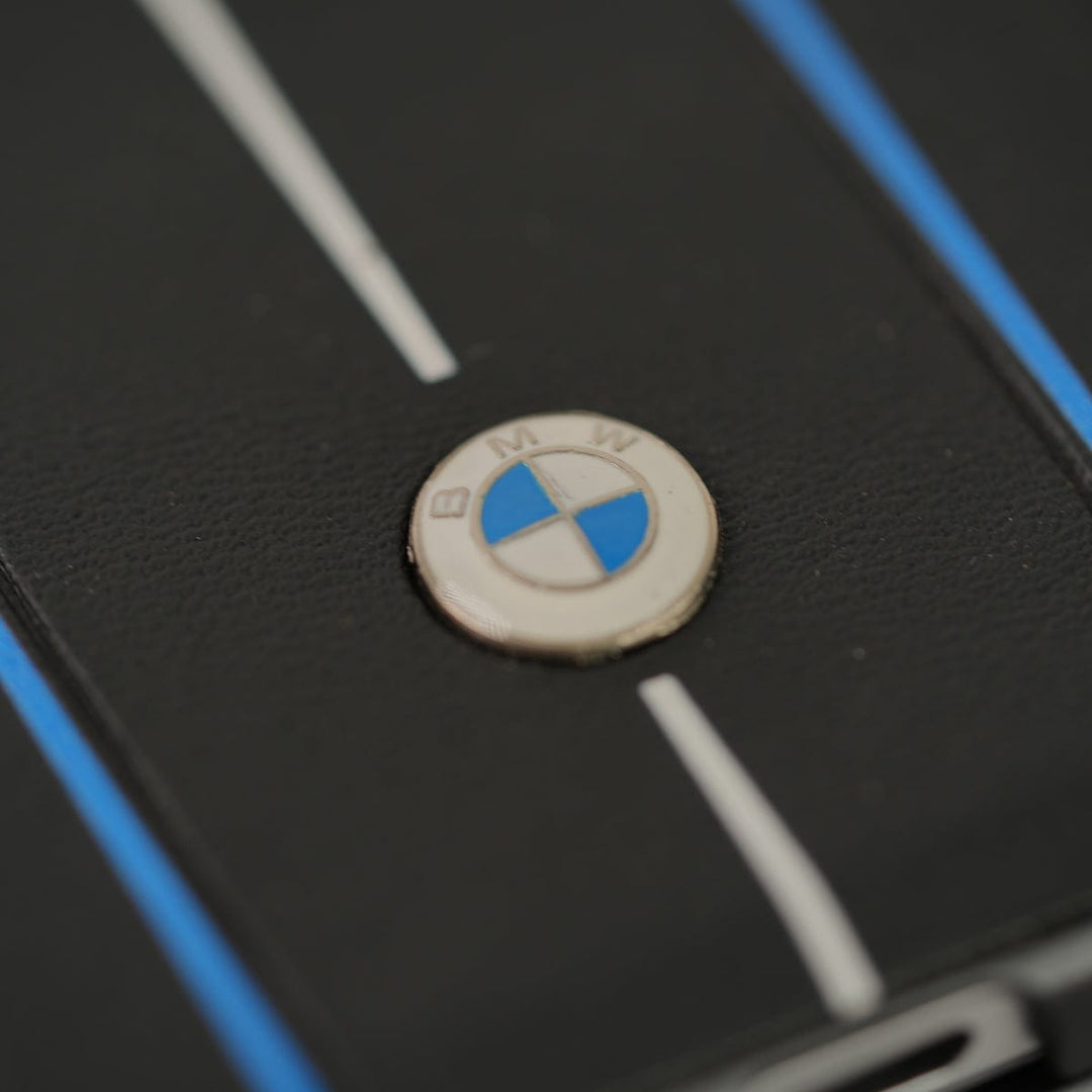 FRATO Fold 5 Collection Samsung Galaxy Z Fold 5 BMW Blue White Line Design Case Cover