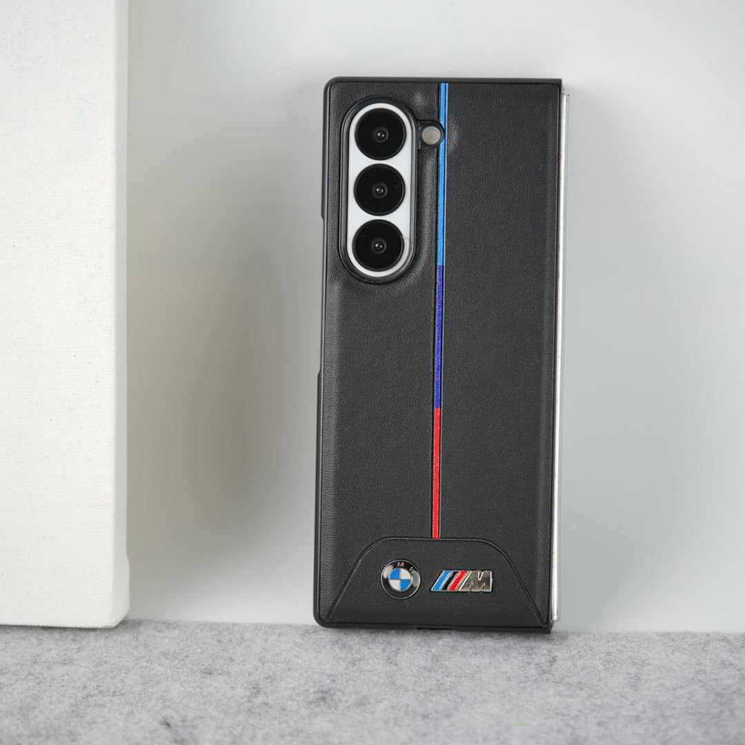 FRATO Fold 5 Collection Samsung Galaxy Z Fold 5 BMW & M Performance Logo Design Case Cover