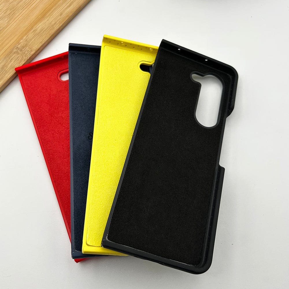 FRATO Fold 5 Collection Samsung Galaxy Z Fold 5 Matte Finish Ferrari Sports Car Logo Design Case Cover