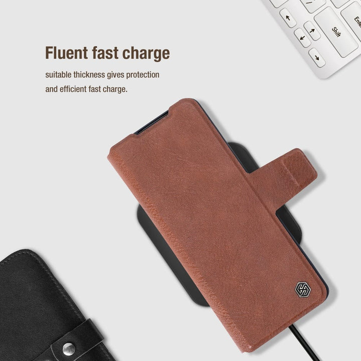 FRATO Fold 5 Collection Samsung Galaxy Z Fold 5 Nillkin Aoge Leather Cover Case Cover