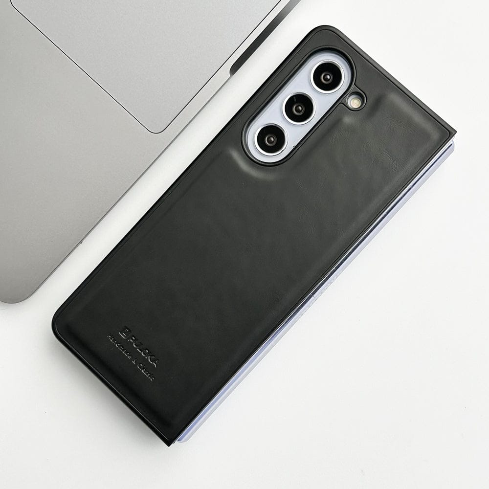 FRATO Fold 5 Collection Samsung Galaxy Z Fold 5 PU Leather Plain Case Cover