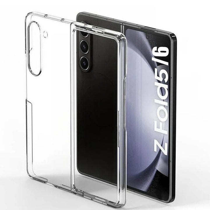 FRATO Fold 5 Collection Samsung Galaxy Z Fold 5 Transparent Cristal Hard Shell Cover Case