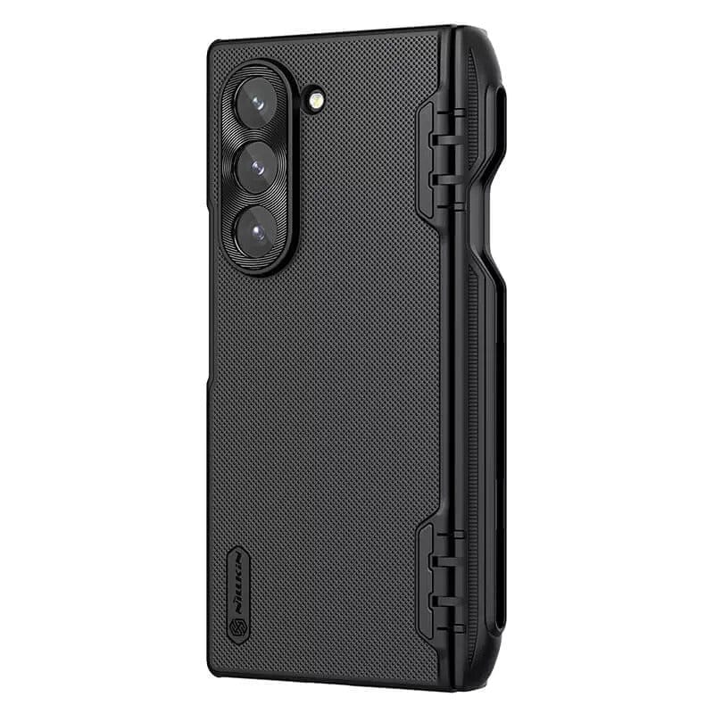FRATO Fold 6 Collection Nillkin Super Frosted Shield Fold Case for Samsung Galaxy Z Fold 6 5G with Stylus Holder