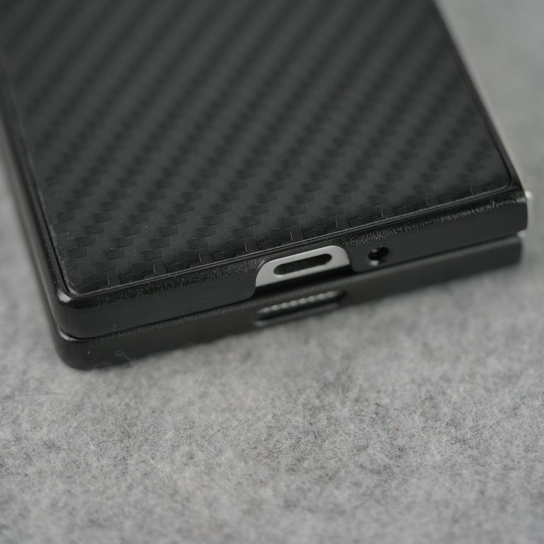 FRATO Fold 6 Collection Samsung Galaxy Z Fold 6 FR Sports Car Logo Carbon Fiber Texture Case Cover