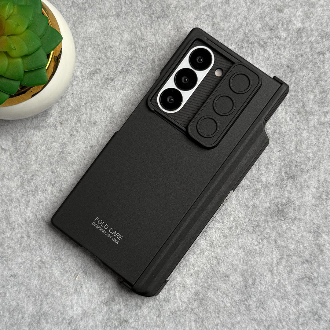 FRATO Fold 6 Collection Samsung Galaxy Z Fold 6 GKK Camera Protection Slider Magnetic Hinge Front Glass Protective Cover