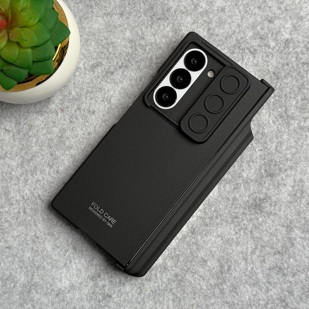 FRATO Fold 6 Collection Samsung Galaxy Z Fold 6 GKK Camera Protection Slider Magnetic Hinge Front Glass Protective Cover