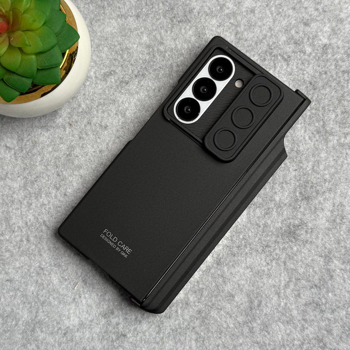 FRATO Fold 6 Collection Samsung Galaxy Z Fold 6 GKK Camera Protection Slider Magnetic Hinge Front Glass Protective Cover