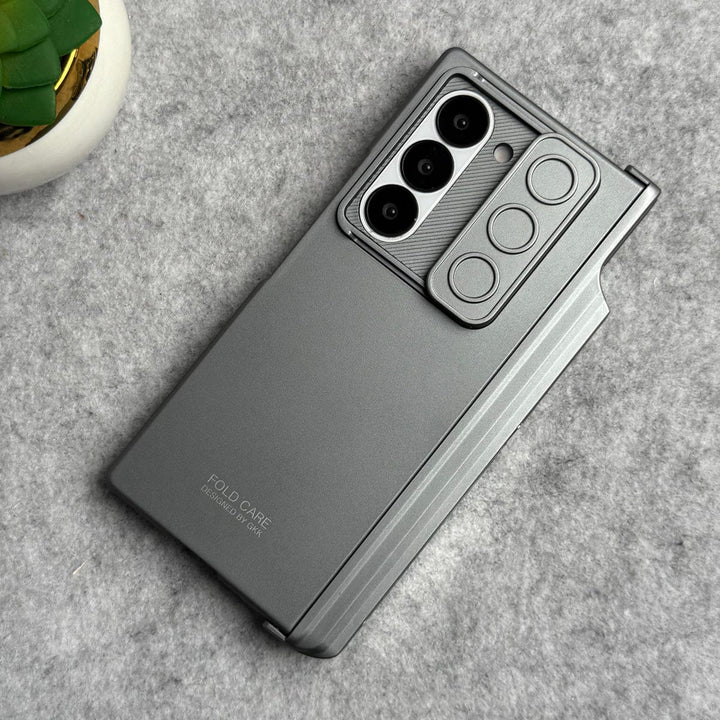 FRATO Fold 6 Collection Samsung Galaxy Z Fold 6 GKK Camera Protection Slider Magnetic Hinge Front Glass Protective Cover
