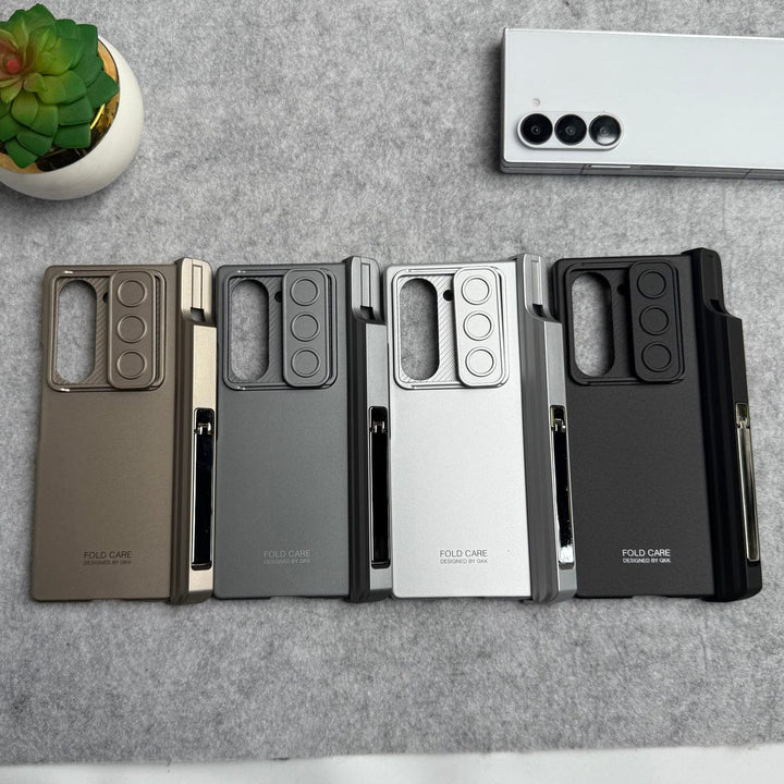 FRATO Fold 6 Collection Samsung Galaxy Z Fold 6 GKK Camera Protection Slider Magnetic Hinge Front Glass Protective Cover