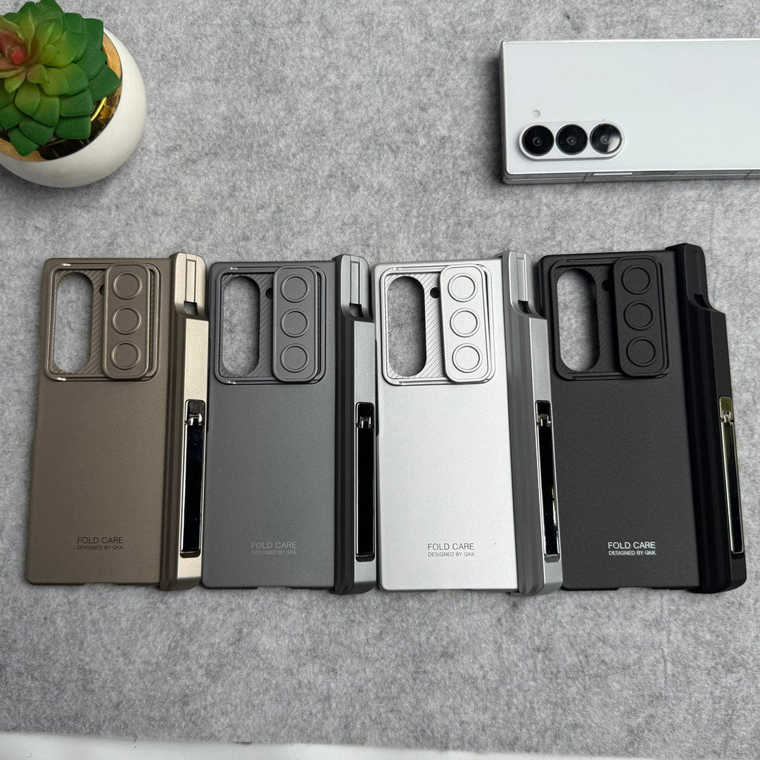 FRATO Fold 6 Collection Samsung Galaxy Z Fold 6 GKK Camera Protection Slider Magnetic Hinge Front Glass Protective Cover