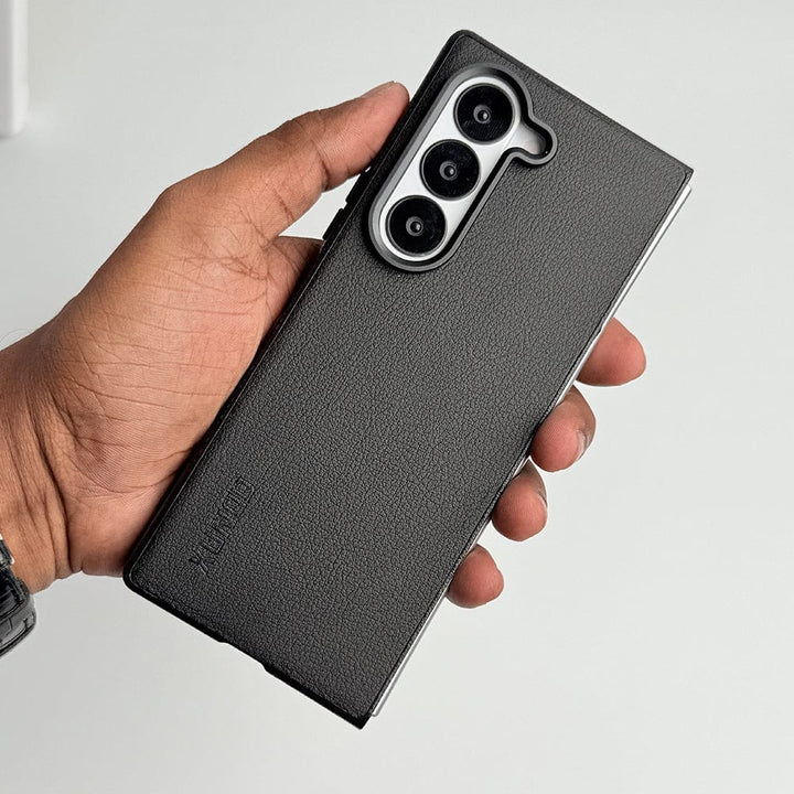 FRATO Fold 6 Collection Samsung Galaxy Z Fold 6  Leather Texture Hard Cover