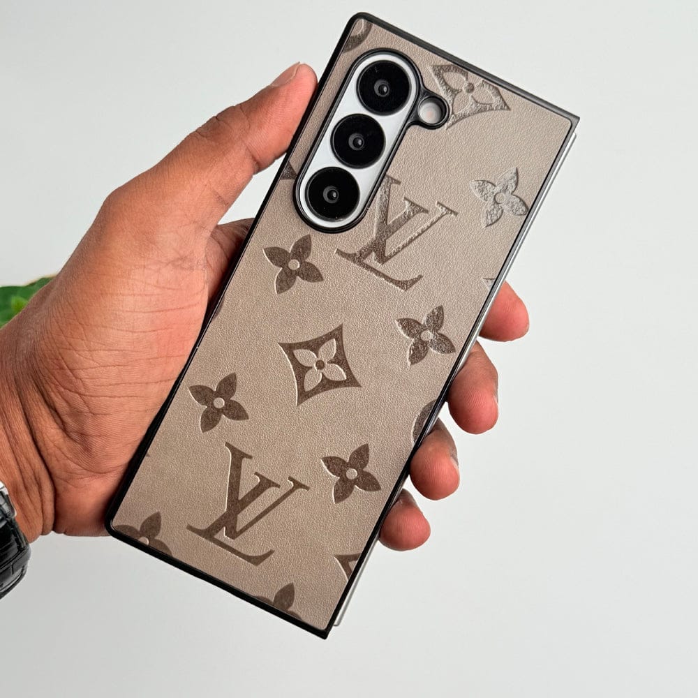 FRATO Fold 6 Collection Samsung Galaxy Z Fold 6 Luxury PU Leather Fashion Brand Case Cover
