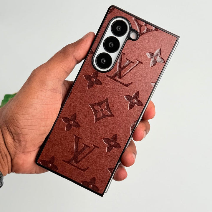 FRATO Fold 6 Collection Samsung Galaxy Z Fold 6 Luxury PU Leather Fashion Brand Case Cover