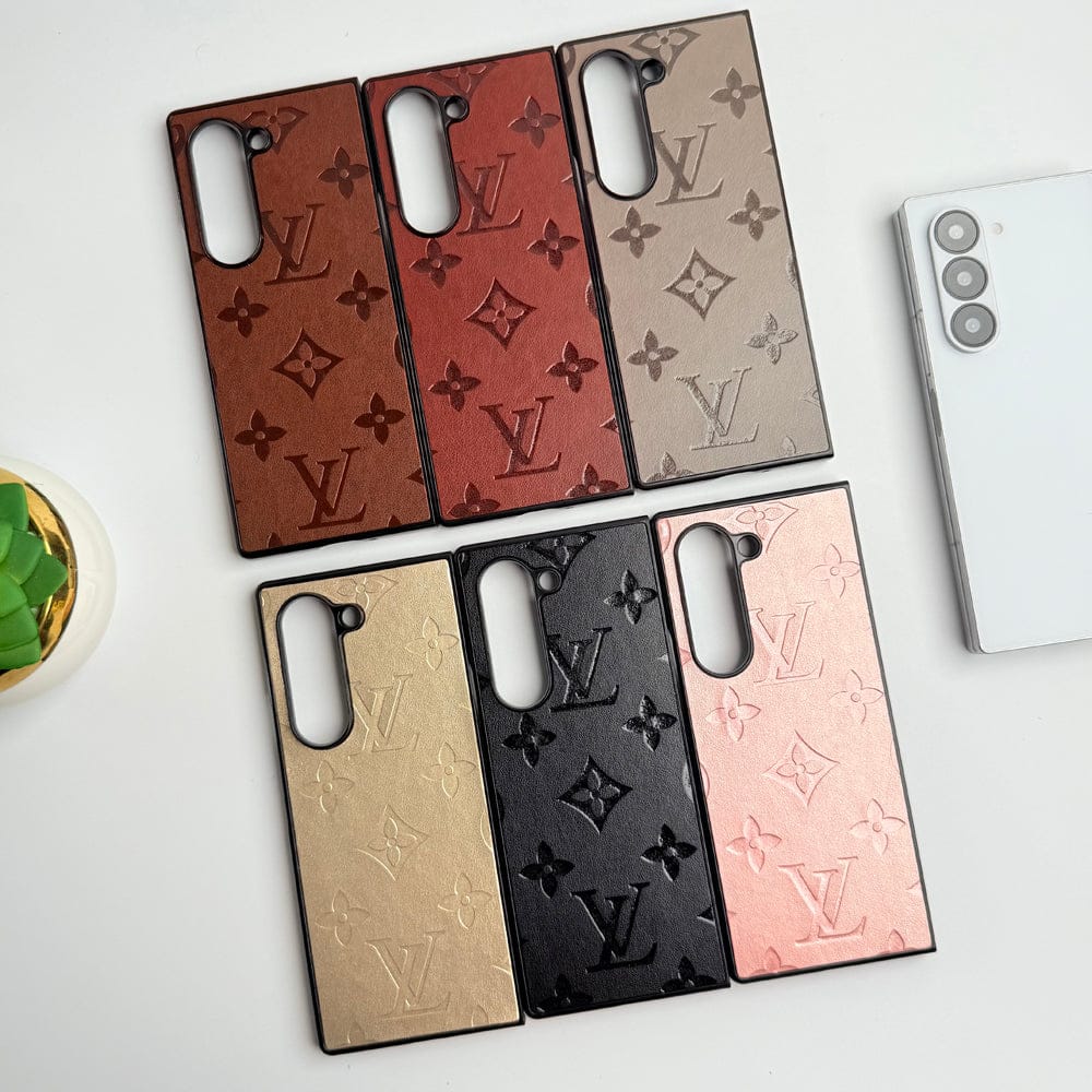 FRATO Fold 6 Collection Samsung Galaxy Z Fold 6 Luxury PU Leather Fashion Brand Case Cover