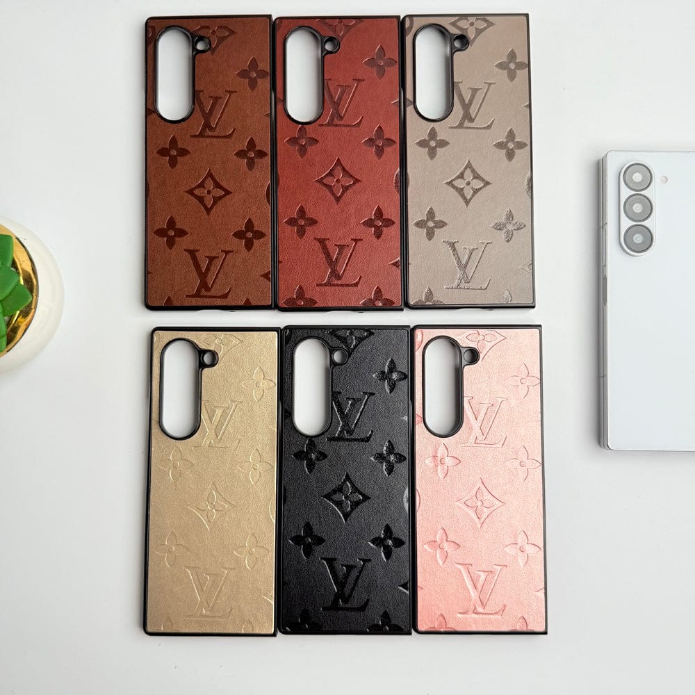FRATO Fold 6 Collection Samsung Galaxy Z Fold 6 Luxury PU Leather Fashion Brand Case Cover