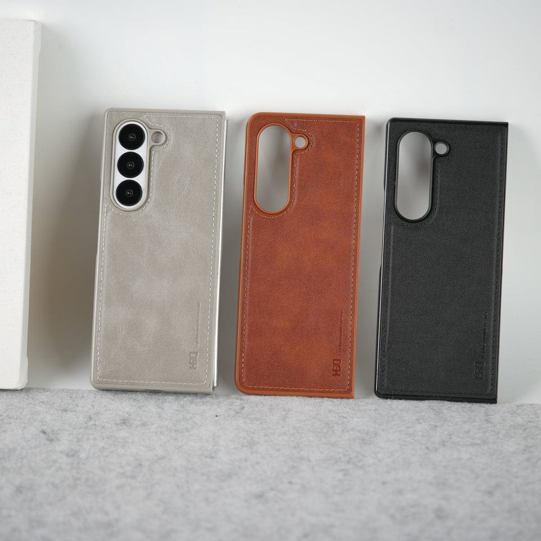 FRATO Fold 6 Collection Samsung Galaxy Z Fold 6 PU Leather Case Cover