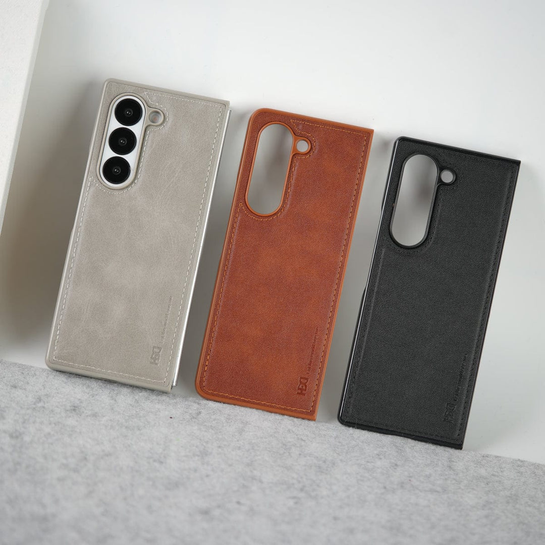FRATO Fold 6 Collection Samsung Galaxy Z Fold 6 PU Leather Case Cover