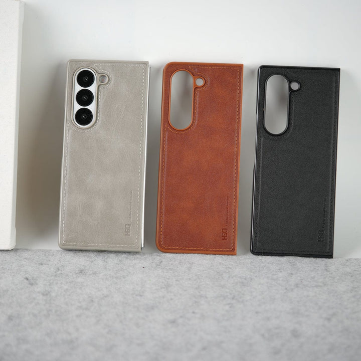 FRATO Fold 6 Collection Samsung Galaxy Z Fold 6 PU Leather Case Cover