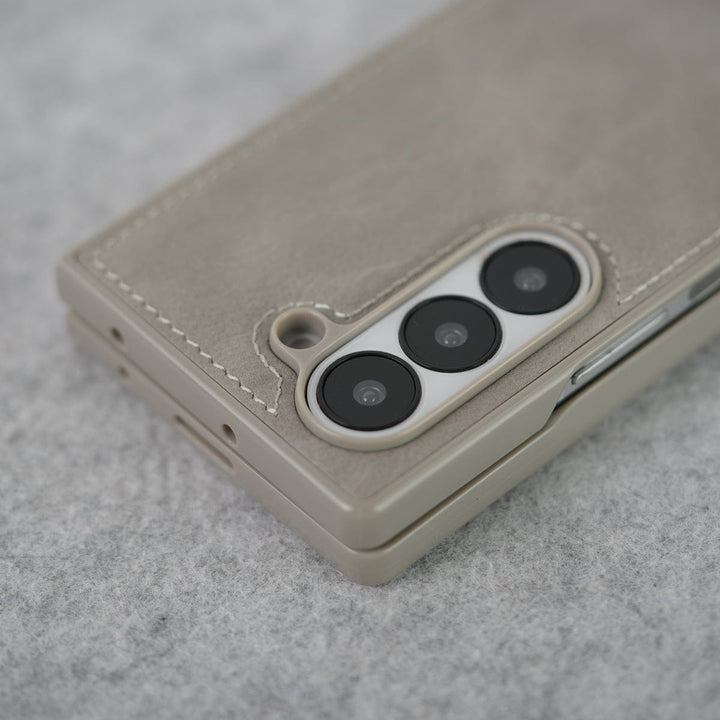 FRATO Fold 6 Collection Samsung Galaxy Z Fold 6 PU Leather Case Cover
