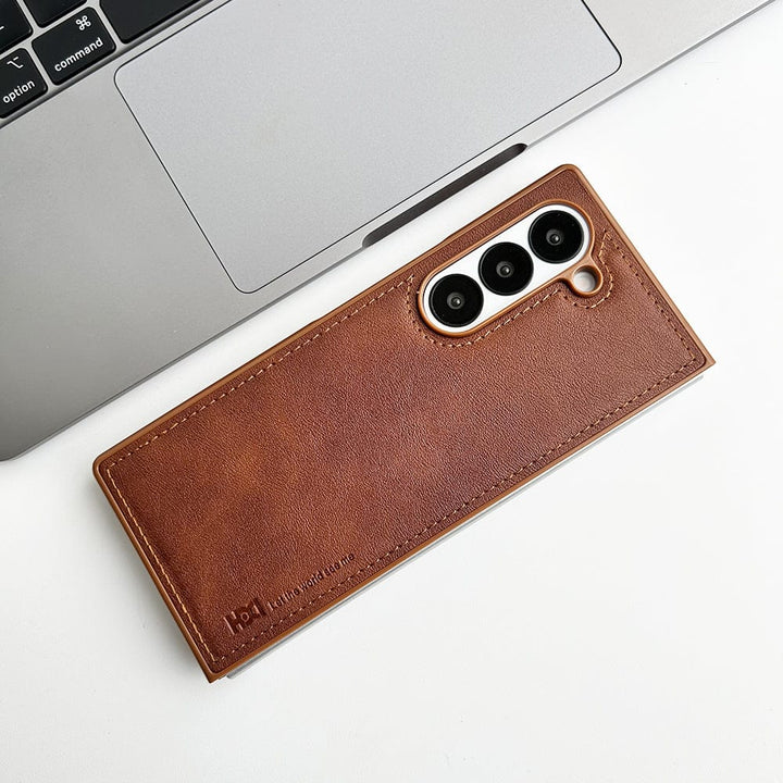 FRATO Fold 6 Collection Samsung Galaxy Z Fold 6 PU Leather Case Cover
