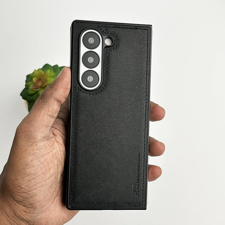 FRATO Fold 6 Collection Samsung Galaxy Z Fold 6 PU Leather Case Cover