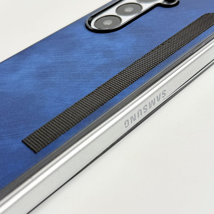 FRATO Fold 6 Collection Samsung Galaxy Z Fold 6 PU Leather Cover With Detachable S Pen Case