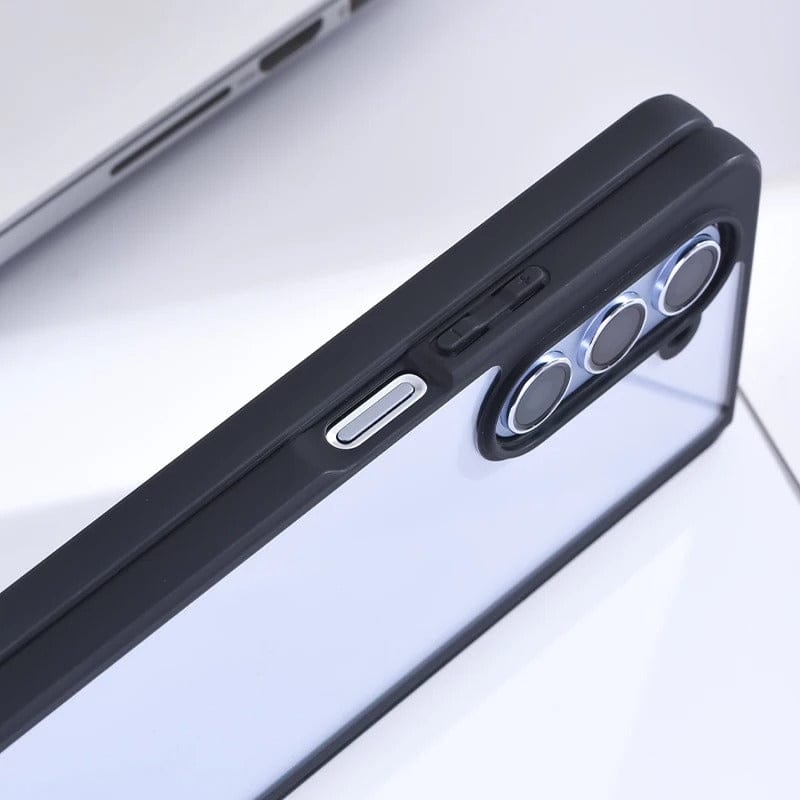 FRATO Fold 6 Collection Samsung Galaxy Z Fold 6 Shockproof Bumper Transparent Back Case Cover