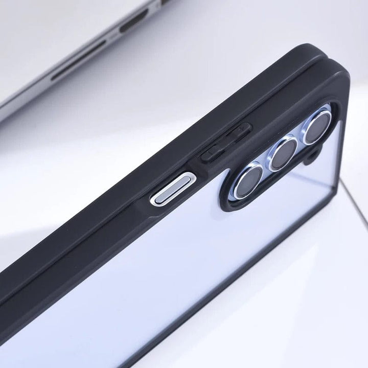 FRATO Fold 6 Collection Samsung Galaxy Z Fold 6 Shockproof Bumper Transparent Back Case Cover
