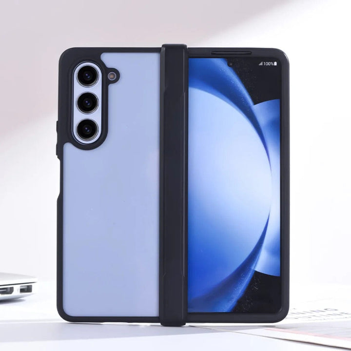 FRATO Fold 6 Collection Samsung Galaxy Z Fold 6 Shockproof Bumper Transparent Back Case Cover