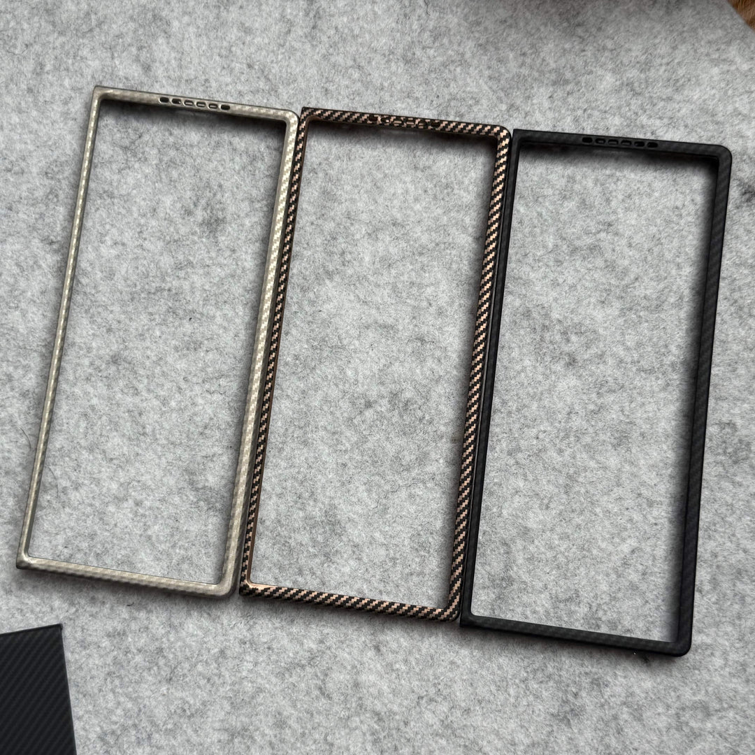FRATO Fold 6 Collection Samsung Galaxy Z Fold 6 Small Carbon Line Pattern Case Cover
