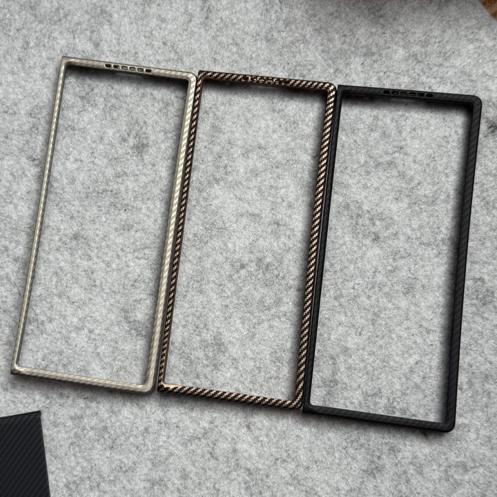 FRATO Fold 6 Collection Samsung Galaxy Z Fold 6 Small Carbon Line Pattern Case Cover