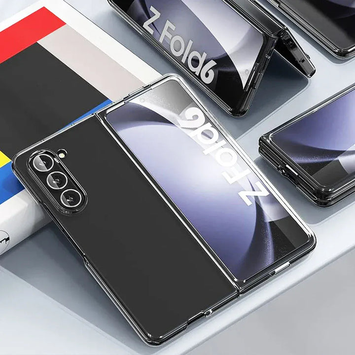 FRATO Fold 6 Collection Samsung Galaxy Z Fold 6 Transparent Cristal Hard Shell Cover Case
