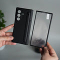 Galaxy Z Fold 7 ELVEV Hinge Protection Kickstand+Screen Protector Stylus Pen Folding Case Cover