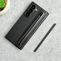 Samsung Galaxy Z Fold 7 Chrome Plating front Glass Protection Hinge Case Folding Cover