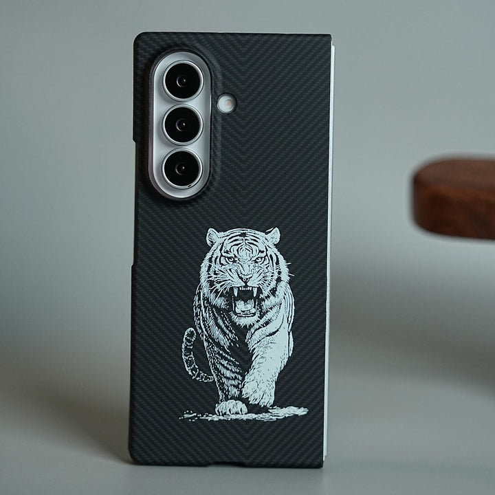 FRATO Fold 7 Collection Design 3 Pixel Checkered Design Case for Galaxy Z Fold 7 | Magnetic Cover