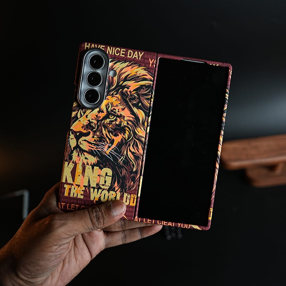 FRATO Fold 7 Collection Design 3 Wildlife Graphic Printed Case for Samsung Galaxy Z Fold 7 | MagSafe Compatible | Protective Cover