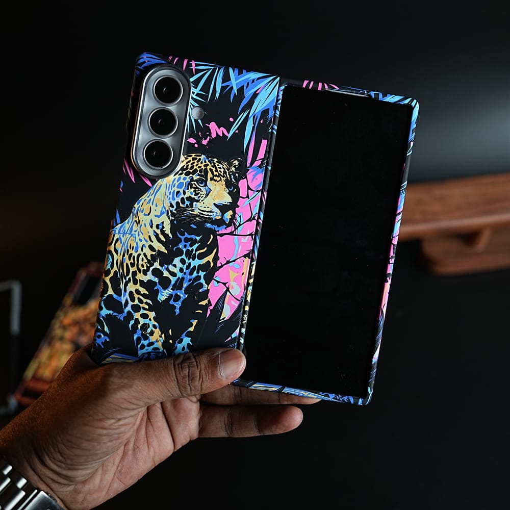 FRATO Fold 7 Collection Design 5 Wildlife Graphic Printed Case for Samsung Galaxy Z Fold 7 | MagSafe Compatible | Protective Cover
