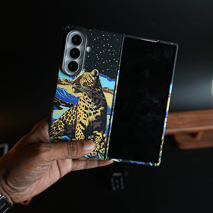 FRATO Fold 7 Collection Design 6 Wildlife Graphic Printed Case for Samsung Galaxy Z Fold 7 | MagSafe Compatible | Protective Cover