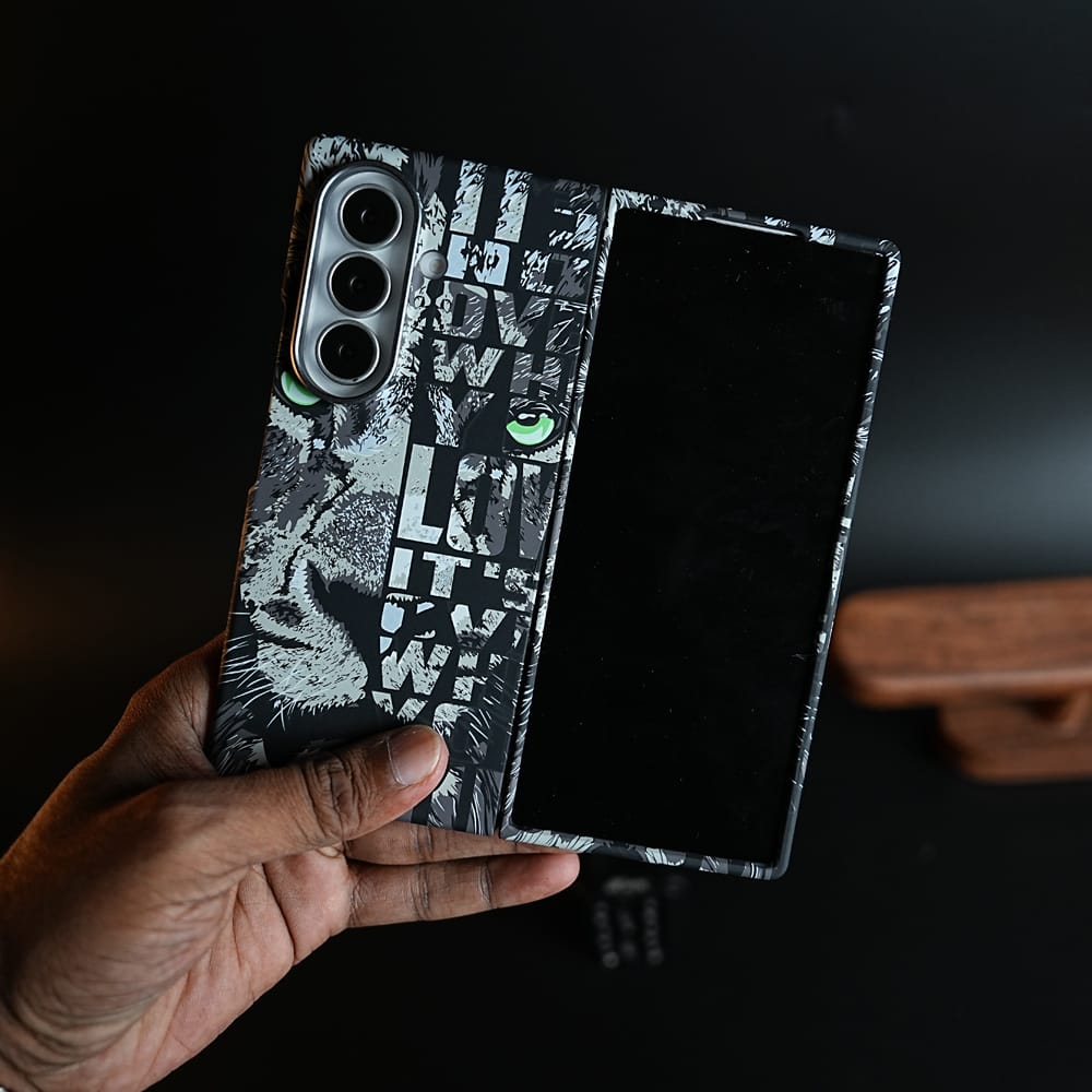 FRATO Fold 7 Collection Design 7 Wildlife Graphic Printed Case for Samsung Galaxy Z Fold 7 | MagSafe Compatible | Protective Cover