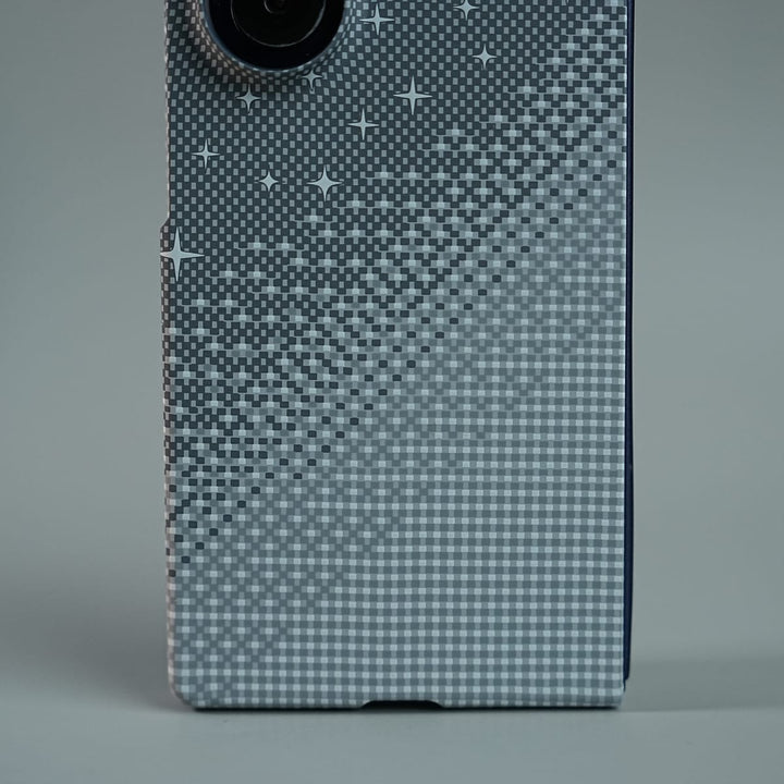 FRATO Fold 7 Collection Galaxy Fold 7 Premium Pixel Gradient MagSafe Case with Metal Camera Frame