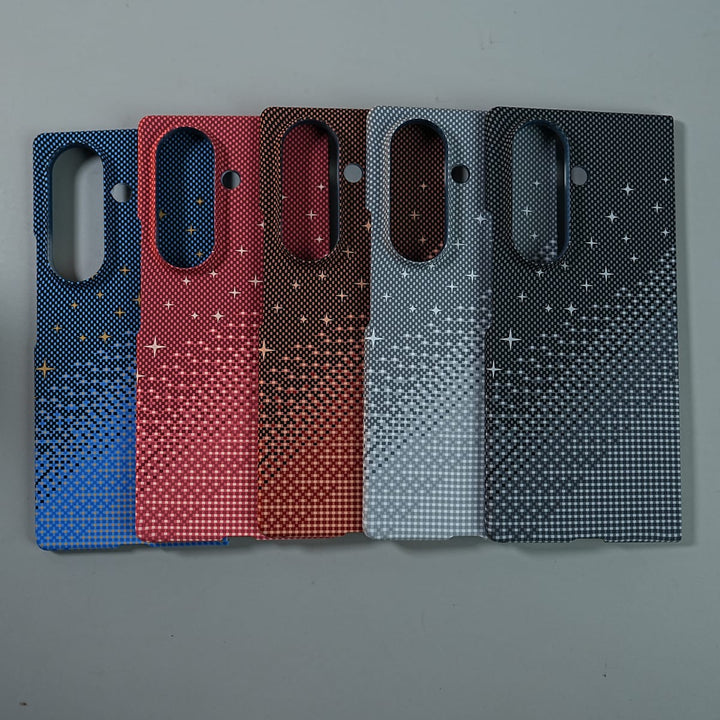 FRATO Fold 7 Collection Galaxy Fold 7 Premium Pixel Gradient MagSafe Case with Metal Camera Frame