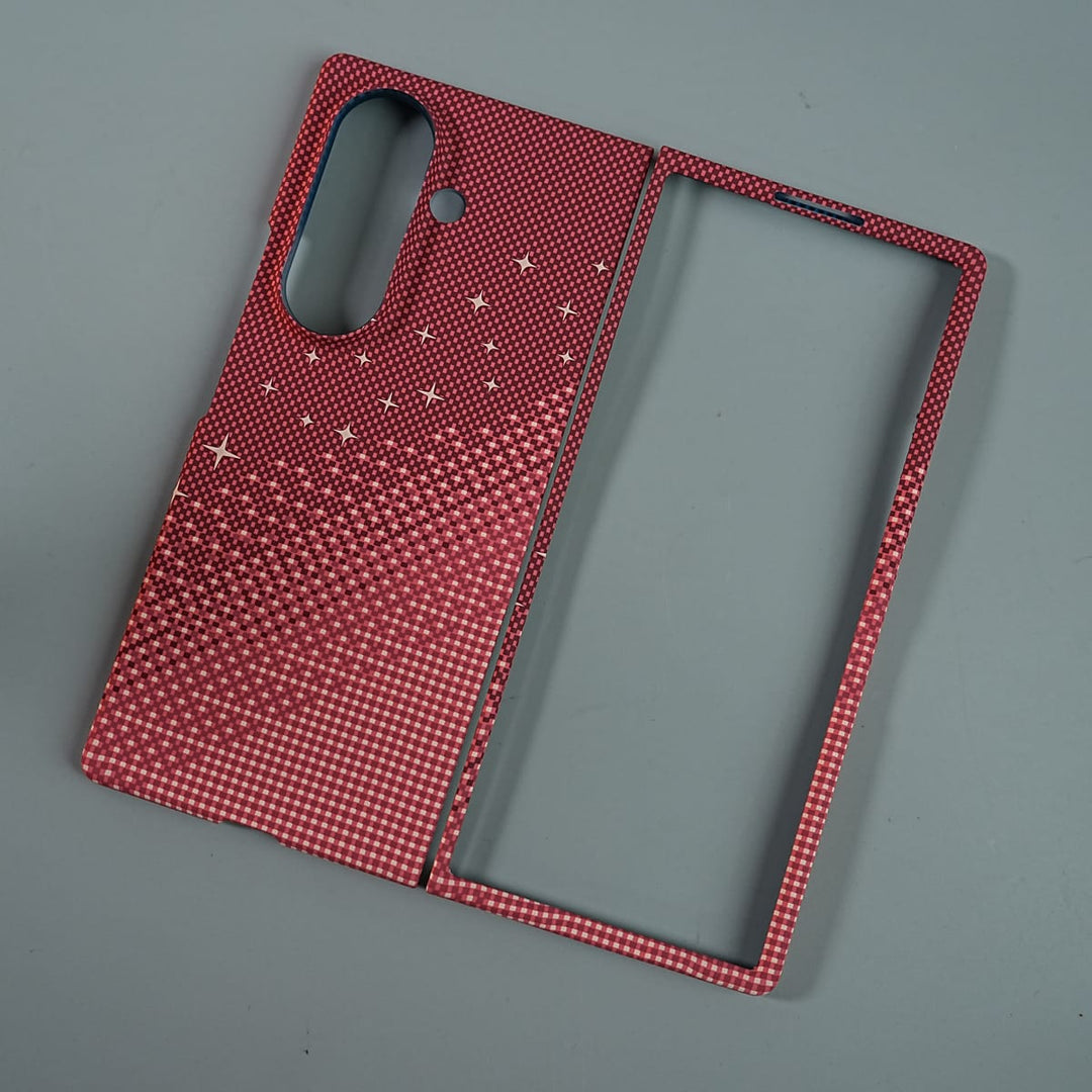 FRATO Fold 7 Collection Galaxy Fold 7 Premium Pixel Gradient MagSafe Case with Metal Camera Frame