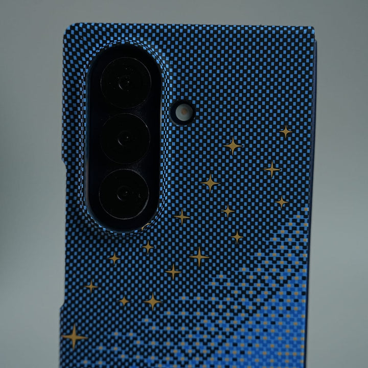 FRATO Fold 7 Collection Galaxy Fold 7 Premium Pixel Gradient MagSafe Case with Metal Camera Frame