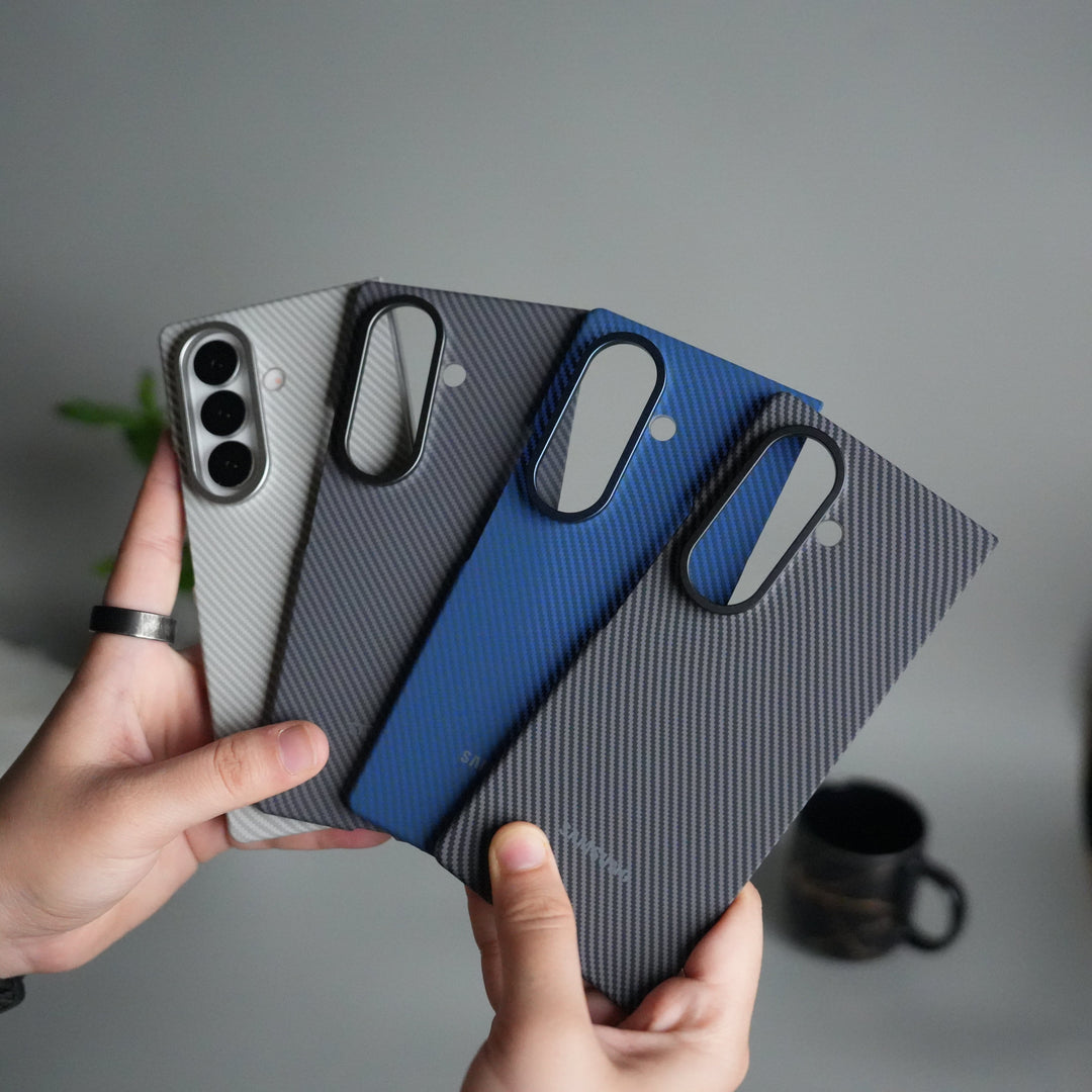 FRATO Fold 7 Collection Galaxy Z Fold 7 Carbon Fiber Texture Back Case with Front Membrane | Ultra-Thin Protective Cover